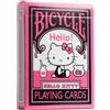 Cartemagic Bicycle Hello Kitty Black and Pink Playing Cards