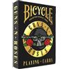 Cartemagic Bicycle Guns N' Roses Carte da Gioco Poker Nere