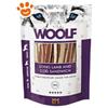 Woolf Dog Snack Lungo Sandwich di Agnello e Merluzzo - Confezione Da 100 Gr - CONFEZIONE RISPARMIO