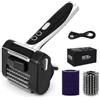 WHATOOK Spazzola Barbecue Elettrica, 450+ Giri/min, LED, 4000 mAh