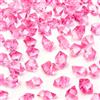 wuyukeji Pietre finte di ghiaccio schiacciato, 500 g, diamanti decorativi in acrilico, pietre di cristallo acriliche, pietre colorate trasparenti per riempire vasi decorativi e per il fai da te (rosso