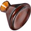 CONGARTENO Diffusore Profumo Bocca a Tromba Bottiglia in Vetro Marrone da 220ml Distribuzione Uniforme della Fragranza Design Raffinato per Casa e Ufficio