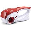 Girmi GT02 Grattugia Ricaricabile, 12W, 2 Rulli INOX, Bianco/Rosso