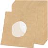 Foderine vinile 20pz 18x18cm per interni marrone