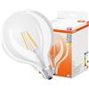 OSRAM Lampadina LED Osram A60 4W E27, a forma di lampadina, attacco E27, 4 Watt, bianco caldo, 2700 K, classe di efficienza energetica F