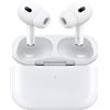 Apple MQD83ZM AirPods Pro Seconda Generazione Auricolari Cuffie Wireless In-ear Musica e Chiamate Bluetooth Bianco
