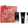 Carolina Herrera 212 Vip Nero Uomo Eau De Perfume Spray 100ml Set 3 articoli