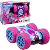 Bizak Exost 360 Cross Amazone Rosa, Auto radiocomandata fuoristrada con acrobazie a 360° e doppia faccia, telecomando 2.4GHz e batteria ricaricabile, prodotto ufficiale, per bambini dai 5 anni