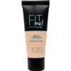 Maybelline Fit Me Matt + Poreless Fondotinta Liquido - 120 Classic Ivory