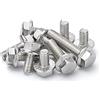 BOZONLI Bullone esagonale flangiato (vite completamente filettata), M6×8mm,10 pcs