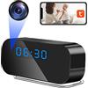 Nisanmoon Telecamera Nascosta WiFi, Telecamera Spia Nascosta 2 in 1 con Orologio