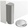 Generico Fermaporta Magnetico - Blocco Porta per Uso Intensivo - Arresto Porta Magnetico Con Nastro Adesivo - Per Casa Soggiorno Cucina Bagno Hotel Studio Ristorante