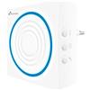 Nivian- Sirena wireless compatibile con il sistema di allarme Nivian - Adatta per interni - Avviso luminoso e sonoro da 90 dB - Include batteria - Installazione semplice senza bisogno di cavi