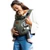 Jane Jané Dual Marsupio Ergonomico Neonato, dalla Nascita (3,5-15 kg), 3 Posizioni, Imbottito e Traspirante, Verde