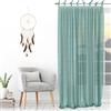Soleil d'ocre, Spirit Tenda trasparente a laccetti, verde, 140x250 cm