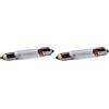 cyclingcolors LAMPADINA SILURO 6V 5W SV8.5 8MM x 31MM MOTO CICLOMOTORE MOTOCICLETA FANALE POSTERIORE TETTUCCIO FARO INTERNO LAMPADA COFANO CRUSCOTTO (Confezione da 2)