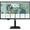 AOC Q27P4CV Monitor PC 68,6 cm (27") 2560 x 1440 Pixel Quad HD LED Nero [Q27P4CV]