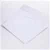 KurtSrip Kurt-Europe.de 201070 1000 buste di carta per CD/DVD/Blu-Ray bianco 125 x 125 mm 80 g/m² con finestra gommata con chiusura a scatto