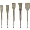 EaseSunny per punte a scalpello SDS Plus, acciaio al carbonio 45 # per trapano elettrico a percussione (14 × 200 × 40 mm)