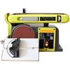 KOULEER Smerigliatrice elettrica, Levigatrice a nastro da 550 W 4X6 pollici 2850 RPM Rettificatrice disegno e lucidatura Tipo tavolo Affilatrice punte trapano