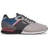 Pepe Jeans Pepe Jeans Sneakers in Pelle Grigio Mattone di Londra SneakUomo