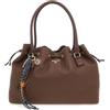 Pollini - Borsa A Secchiello In Pelle Martellata, Borsa Donna
