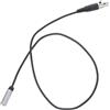 Holibanna Cavo Audio Xlr Femmina a Dc3.5mm Trs Femmina 0, 5m Nero