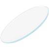 Vividcrate Lente in vetro rotonda trasparente, lente ottica piatta spessa 1,7 mm for chiarezza, 1 pz(97mm)