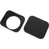 Generic Cappuccio di Lenti a Vite Quadrata, Lega in Lega di Alluminio CNC Elaborazione Fine Le Lente Cappuccio Protettore per tonalità con Cappuccio per Lenti SLR/Micro Camera Singola (49 mm)