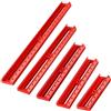 BildeeMait Base per cercatore a coda di rondine per telescopio in lega di alluminio con slot di estensione regolabile, accessori astronomici per colore rosso, 150 mm