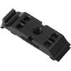 Generic Coperchio Batteria a Rilascio Rapido, Copertura Laterale della Batteria della Fotocamera Magnetica, Lega di Alluminio con Porta a Vite 1/4 per Stabilizzatore
