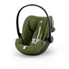 CYBEX Gold Seggiolino auto Cloud G3 Plus, Dalla nascita a circa 24 mesi, Per bambini da 40 cm a 87 cm, Max. 13 kg, Funzione di rotazione a 180°, Tessuto a rete, Incl. riduttore per neonati, Moss Green