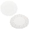 300pcs Tovagliette di Carta Pizzo 9.5 Pollici Bianche per Party
