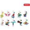 Pokémon Center Portachiavi Acrilico Collezione Mega Evoluzione Pokémon e Mega Pietre 3 BOX...