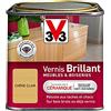 V33 - Smalto interno lucido per mobili e legno, rovere chiaro, 0,5 l