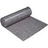 Relaxdays Telo da Imbianchino, Protettivo, 1x50 m, Antiscivolo, Idrorepellente, 300g/m², Pittura e Trasloco, Grigio
