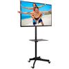 Ergosolid Falco 24 - Supporto TV da pavimento, con ruote per schermi LCD LED e TV curvi da 32-55299