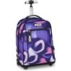 Appack Big Trolley, 35 L, Singola Barra Telescopica, Spallacci a scomparsa, Doppio uso, Tasca frontale, Scuola elementare, Violet, Bambine e Ragazze, viola