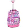 Mitama Zaino Trolley Run Maxi Rainbow, Spallacci a scomparsa, Bambini e Bambine, Tasca Porta Borraccia, Doppio uso, viola