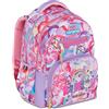 Mitama Zaino Scuola Elementare New Plus Rainbow, Extra Capienza, Bambini e Bambine, Tasca Porta Borraccia, Schienale Imbottito, viola