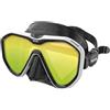SEAC Appeal - Maschera da Subacquea Made in Italy monolente con Fibbia 3D Direttamente sul facciale Unisex Adulto