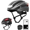Lumos Casco ultra intelligente | casco da bicicletta | anteriore e posteriore (LED) | indicatori di direzione | luci freno | connessione Bluetooth | adulti: uomo donna