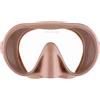 CRESSI Musa & Scilla Maschera Frameless o Combo Set Maschera Framelles + Snorkel Scilla per Immersioni e Snorkeling, Basso Volume Interno e Ampio Campo Visivo, Unisex, Oro Rosa, Taglia Unica