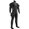 Cressi Desert Dry Suit 4mm HD - Muta Stagna per Immersioni in Neoprene Precompresso Hight Density da 4mm, Nero/Grigio