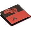 Little Earth Productions Littlearth Uomo NFL Buffalo Bills bi-Fold, Uomo, 300903-BRWN, Orange, 5 x 4 x 1
