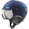 uvex instinct visor, casco da sci Unisex adulto, navy mat, 53-56 cm