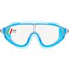 Cressi Baloo King Goggles - Occhialini Nuoto Bambini per Piscina e Snorkeling con Lenti Monovetro Antiappannanti, Occhialini Piscina Bambina e Bambino contro Raggi UV, 7/15 Anni Regolabili, Blu/Bianco