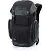 NITRO Daypacker - Zaino per tutti i giorni, stile retrò, con scomparto imbottito per laptop, zaino per la scuola, zaino da trekking o streetpack, 32 l, colore: nero, nero, taglia unica, Vintage