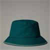 THE NORTH FACE NF0A8A2968L ANTORA Rain Bucket Berretto Uomo Deep Nori-Duck Green Taglia SM