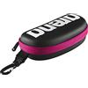 ARENA Astuccio per Occhialini da Nuoto, Custodia Occhialini, Astuccio Rigido, Goggle Case, Colore Nero